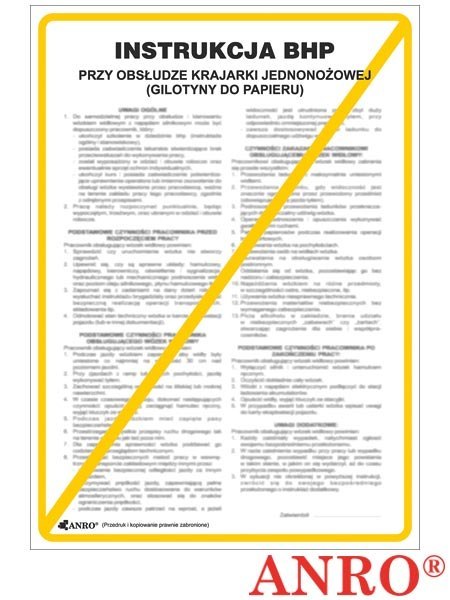 ZNAK BEZPIECZEŃSTWA ZNAK BEZPIECZEŃSTWA