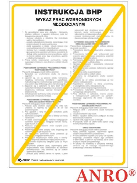 ZNAK BEZPIECZEŃSTWA ZNAK BEZPIECZEŃSTWA