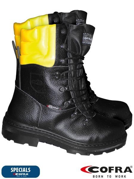 Trzewiki buty robocze wysokie dla drwali COFRA WOODSMAN Trzewiki buty robocze wysokie dla drwali COFRA WOODSMAN