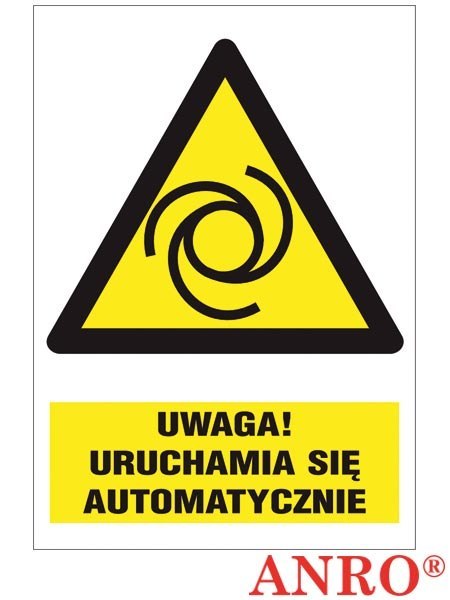 ZNAK BEZPIECZEŃSTWA ZNAK BEZPIECZEŃSTWA